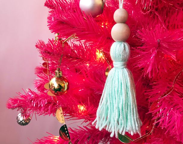 Pink Holiday Card + Ornament Workshop with Brooklyn Craft Company